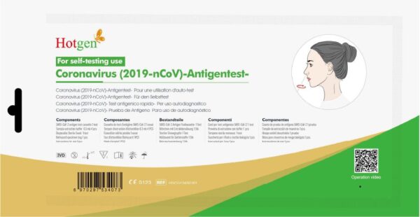 Antigentest Laien Nasal HOTGEN 1er 10/25 MHD - Image 3