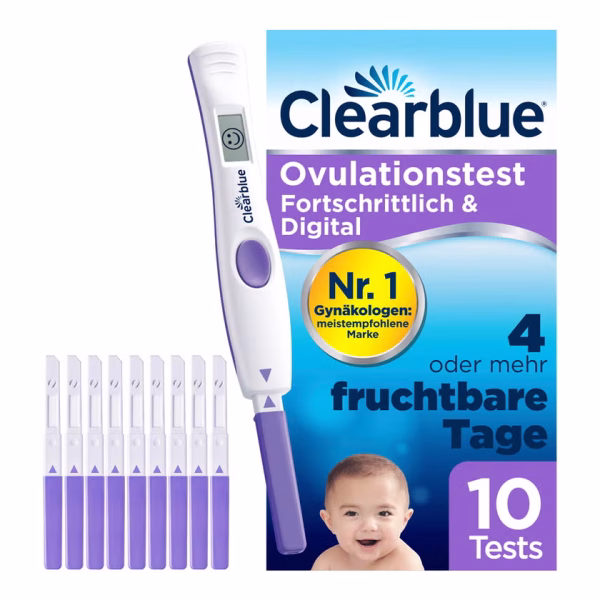 Clearblue Ovulationstest Fortschrittlich & Digital 10 St